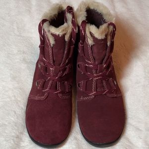 Earth Origins Water Resistant Suede Ankle Boots